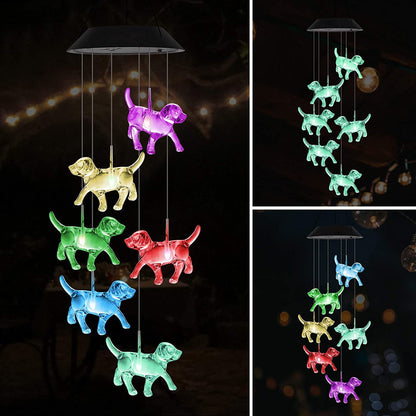 Solar Wind Chimes Decorative Lanterns