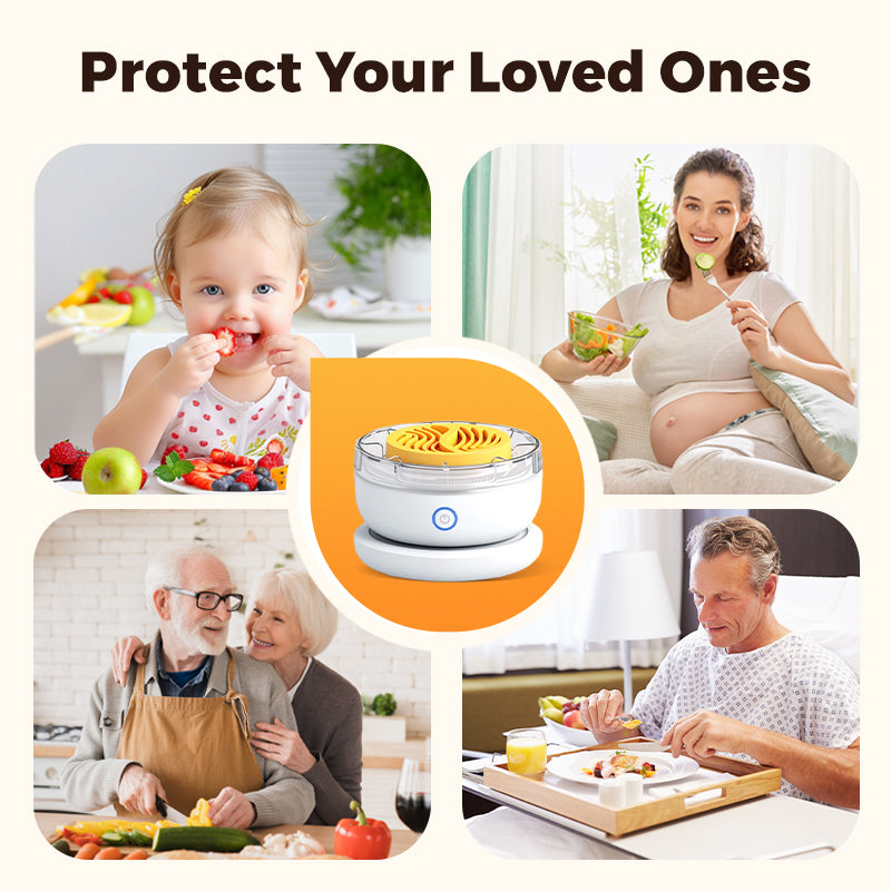 Waterproof Portable Food Cleaner & Purifier