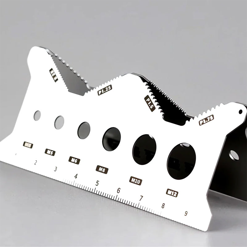 🎉Stainless Steel Double-Sided Bolt Gauge Card