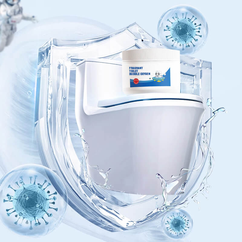 Fragrant toilet bubble oxygen