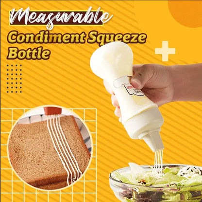 Measurable Condiment Squeeze Bottle