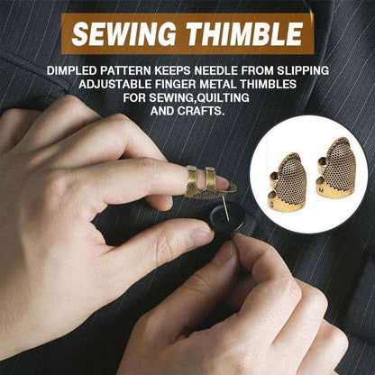 2 Pack Sewing Thimble Finger Protector