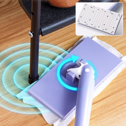 Hands-Free Mini Mop Compatible with Face Towels