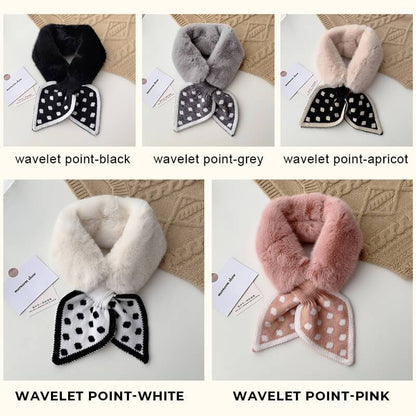 Sophisticated Elegant Plush Scarf