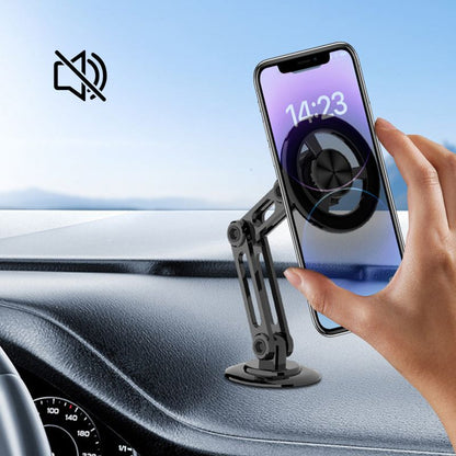 360-degree Rotation All-metal Magnetic Car Phone Holder