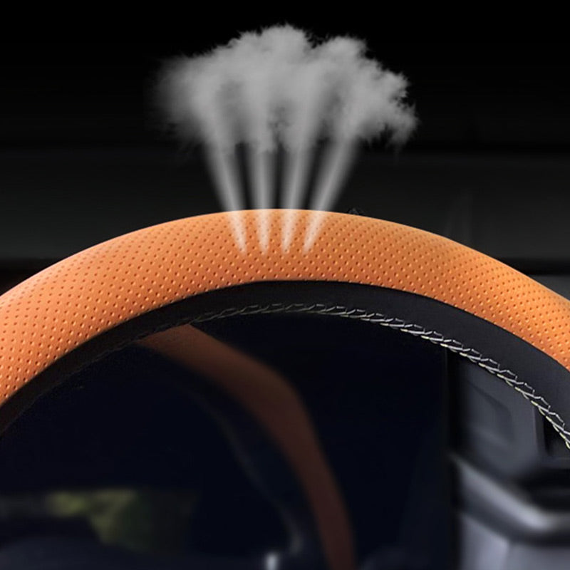 Breathable Non-Slip Ultra-Thin Steering Wheel Cover