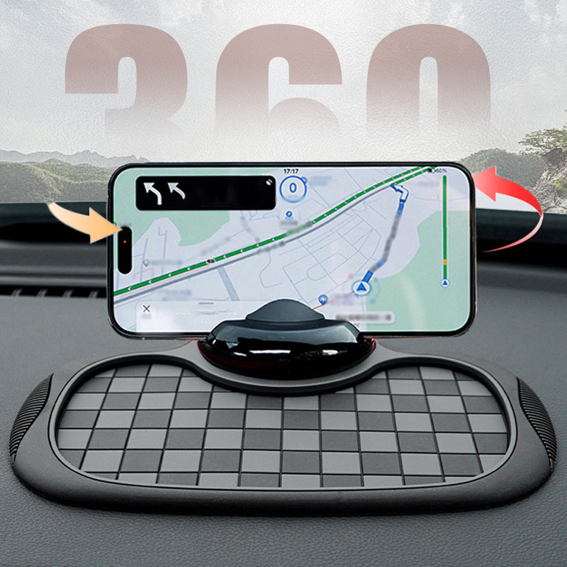 Multifunctional Auto Phone Holder Anti-Slip Dashboard Mat