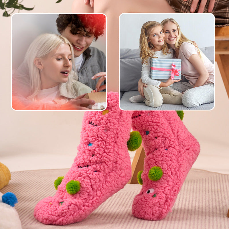 Women's Fluffy Thick Slipper Socks