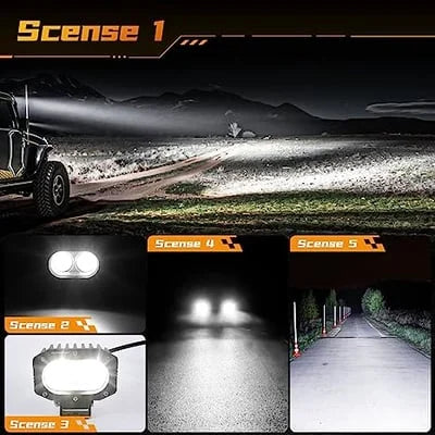 Motorcycle Driving Light LED Auxiliary Light