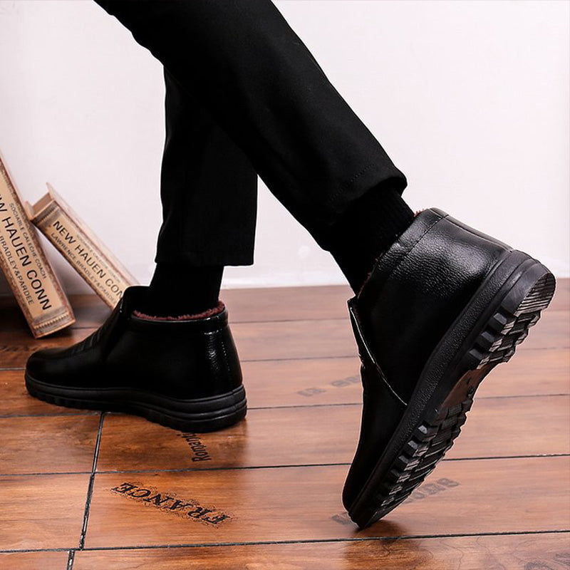 [Best Gift For Him] Men's Comfortable Plush Lined Warm Snow Boots