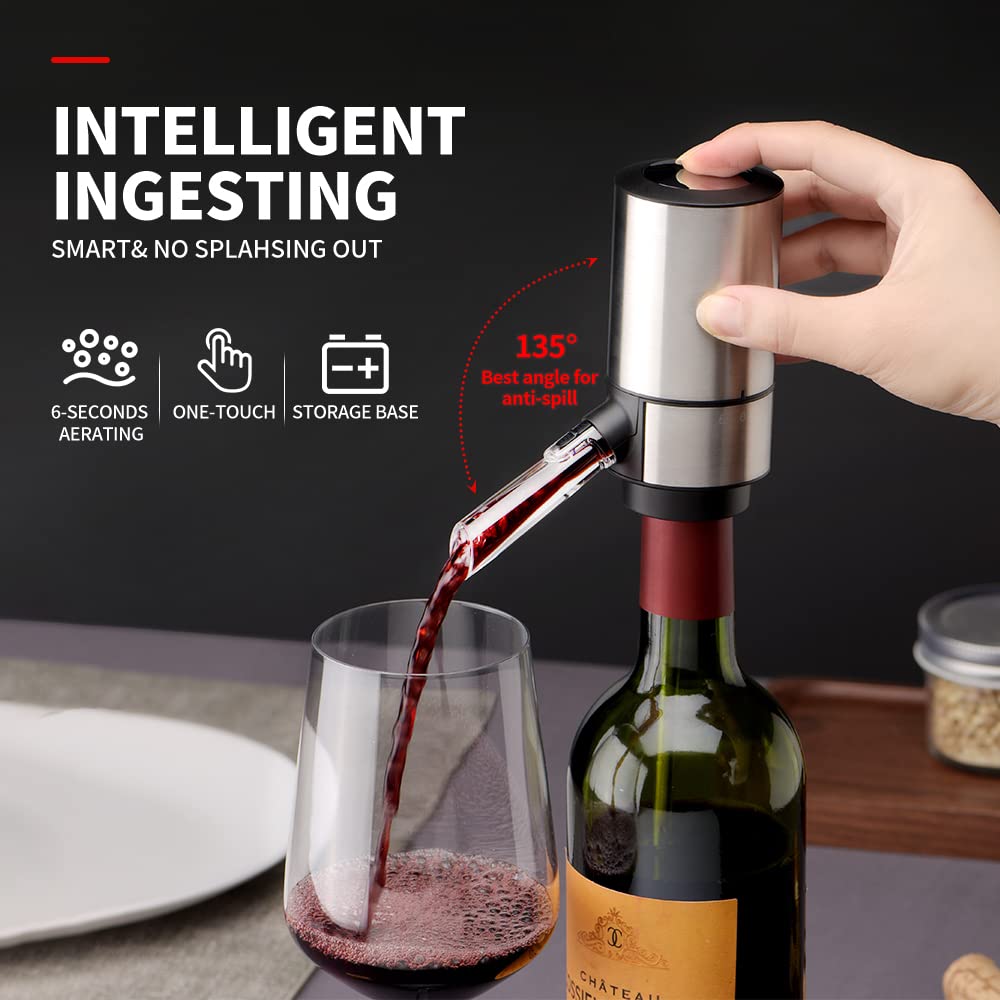 Electric Wine Aerator Pourer