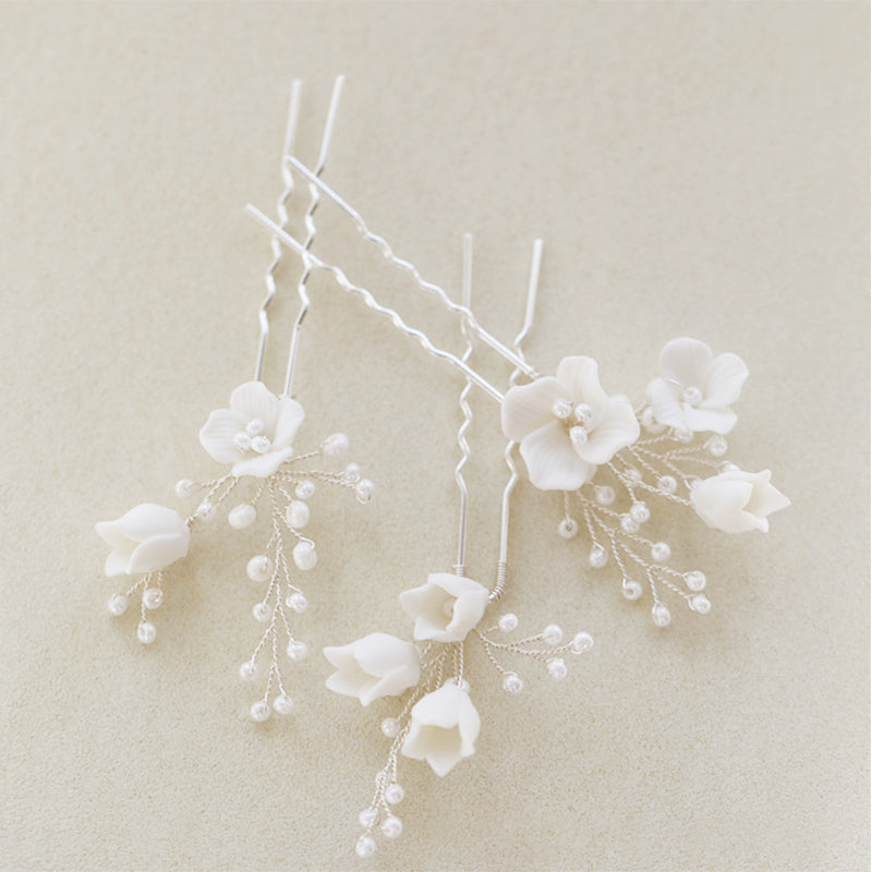 Floral Hair Pins