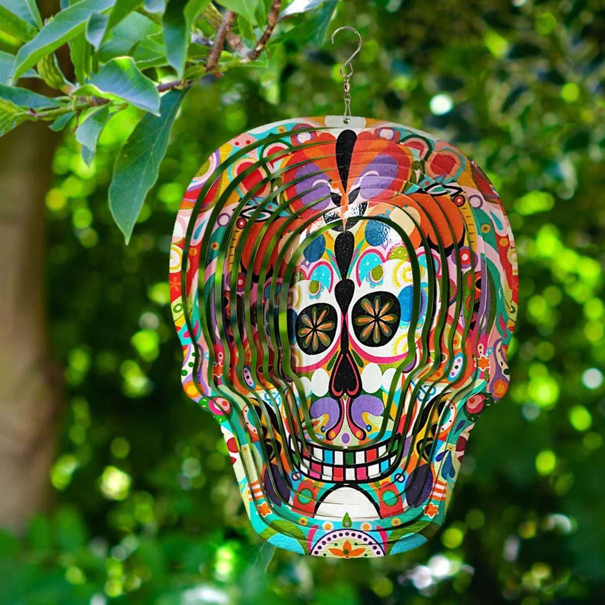 (Halloween Special Offer) Sugar Skull Wind Spinners