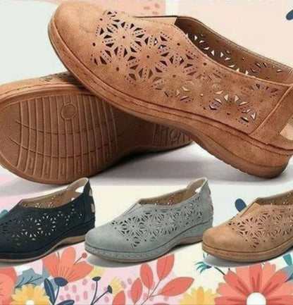 Hollow Elastic Shoes