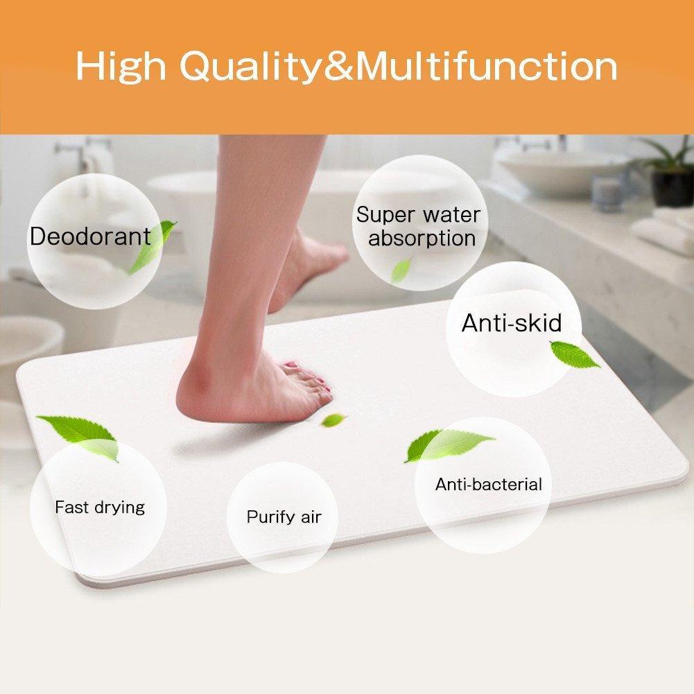 Diatomaceous Earth Bath Mat