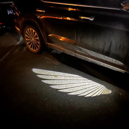 🔥2024 New Year's Hot Sale🔥Angel Wings Welcome Light（Free installation tools）