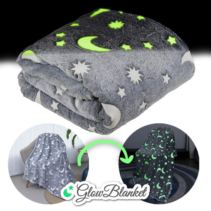 Nice Gift*Luminous Flannel Blanket