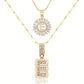 💖2 Pack - Initial Letter Pendant Necklaces