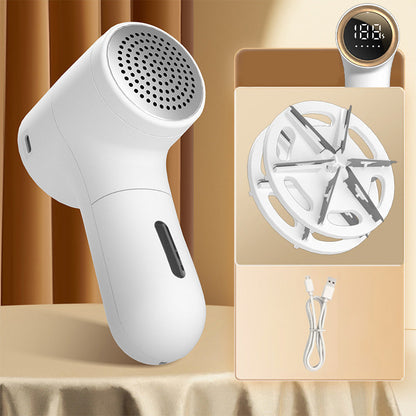 LED Display Electric Lint Remover with Blade