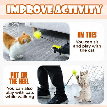 Hands-Free Cat Teaser Toy