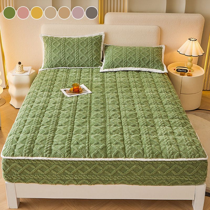 Thickened Warm Fitted Bed Sheet - Great Gift