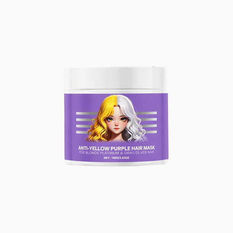 Anti-Yellowing Purple Hair Mask 💜 Say goodbye to Red Highlights! 💜