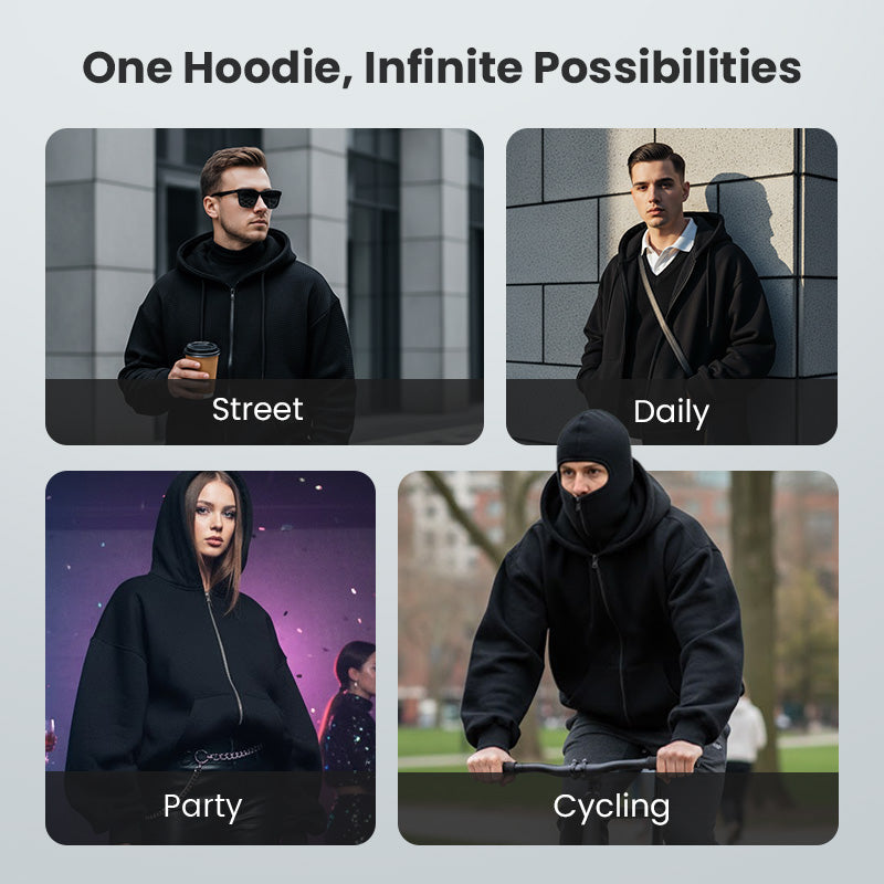 🔥Ninja Zip-Up Hoodie for Men & Women