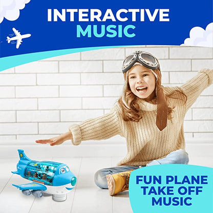 360° Rotating Electric Toy Plane