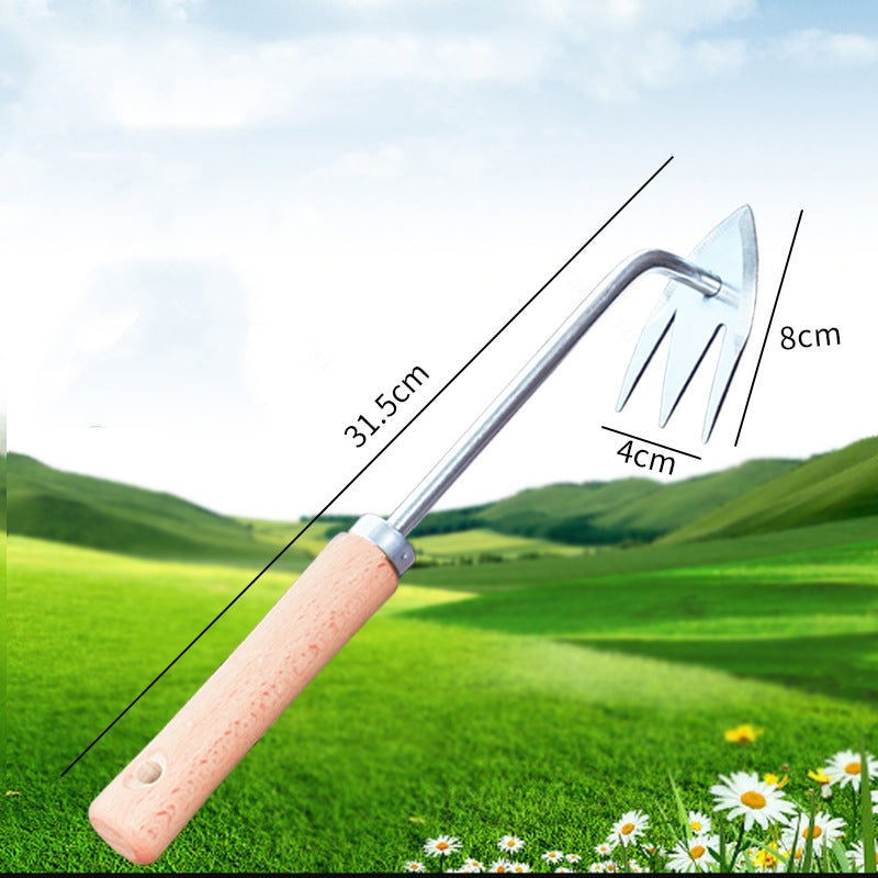 New Gardening Hand Stainless Steel Multifunctional Weeder Tools