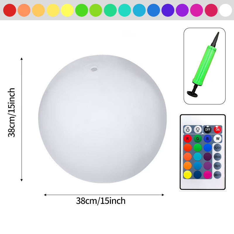 LED Light 16 Colors Luminous Beach Ball