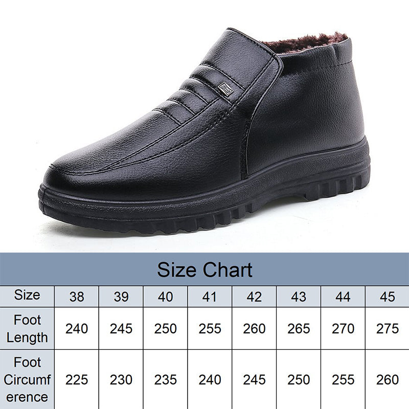 [Best Gift For Him] Men's Comfortable Plush Lined Warm Snow Boots