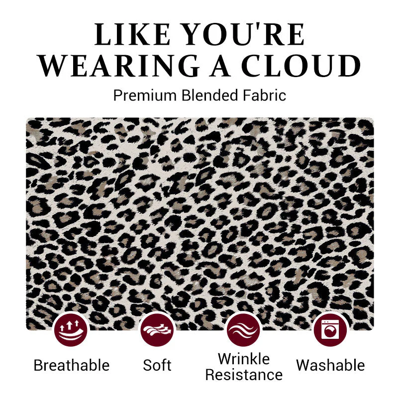 🐆Summer Limited Edition | Sexy Deep V-neck Leopard Print Dress, Full Of Wild Charm💃