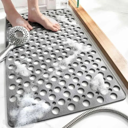 🛁 ⚡50K+ SOLD 🚿Premium Anti Slip Shower Safety Mat with Strong Suction Cups🧼