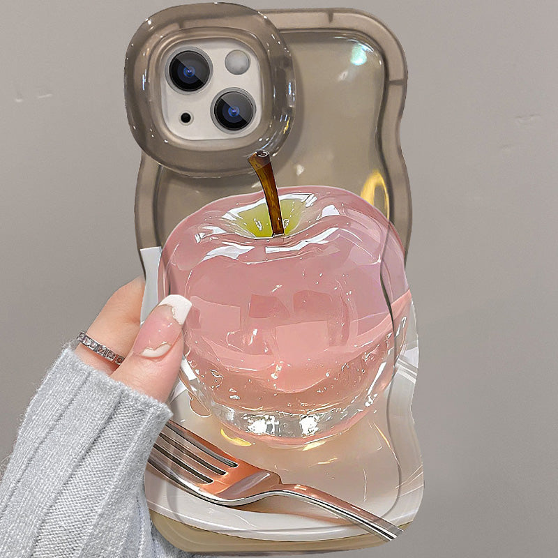 🍏📱Transparent Phone Case for iPhone
