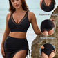 🏝️💖👙Slimming Mesh Sheer Sarong Wraps Tummy Control Swimsuit