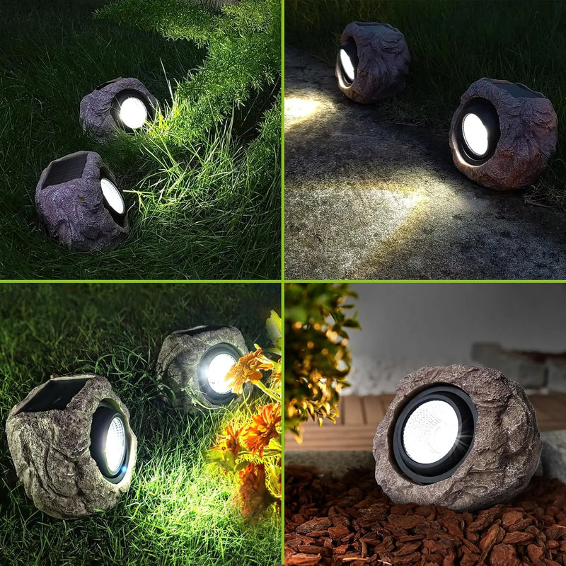 ✨Solar Powered LED Rock Lamp