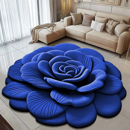 🌺 Floral Plush and Diatomaceous Earth Floor Mats