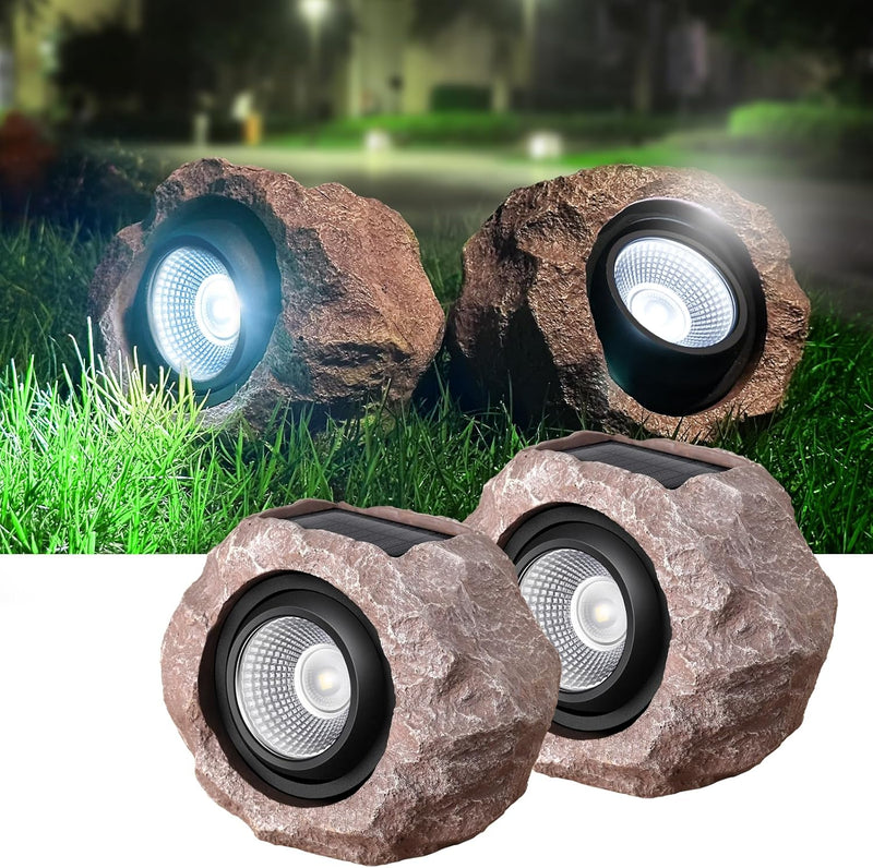 ✨Solar Powered LED Rock Lamp