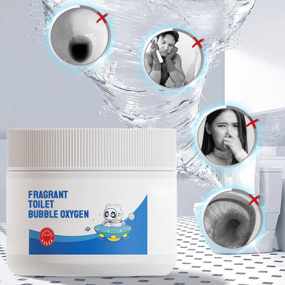 Fragrant toilet bubble oxygen