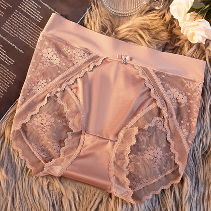 Women's Sexy Breathable Seamless Lace Panties