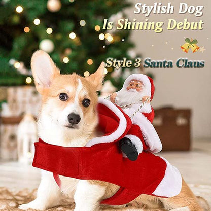 Christmas Dog Cosplay Clothes