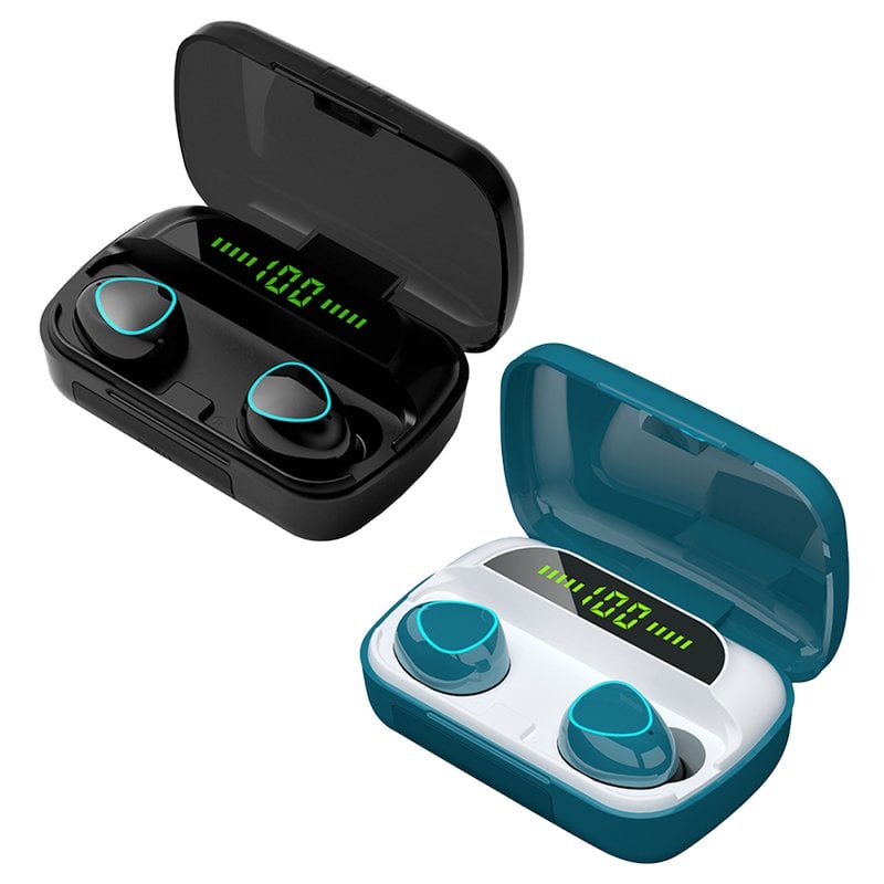 TWS BLUETOOTH 5.1 EARPHONES WATERPROOF CHARGING BOX