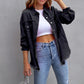 Relaxed Fit Denim Style Jacket