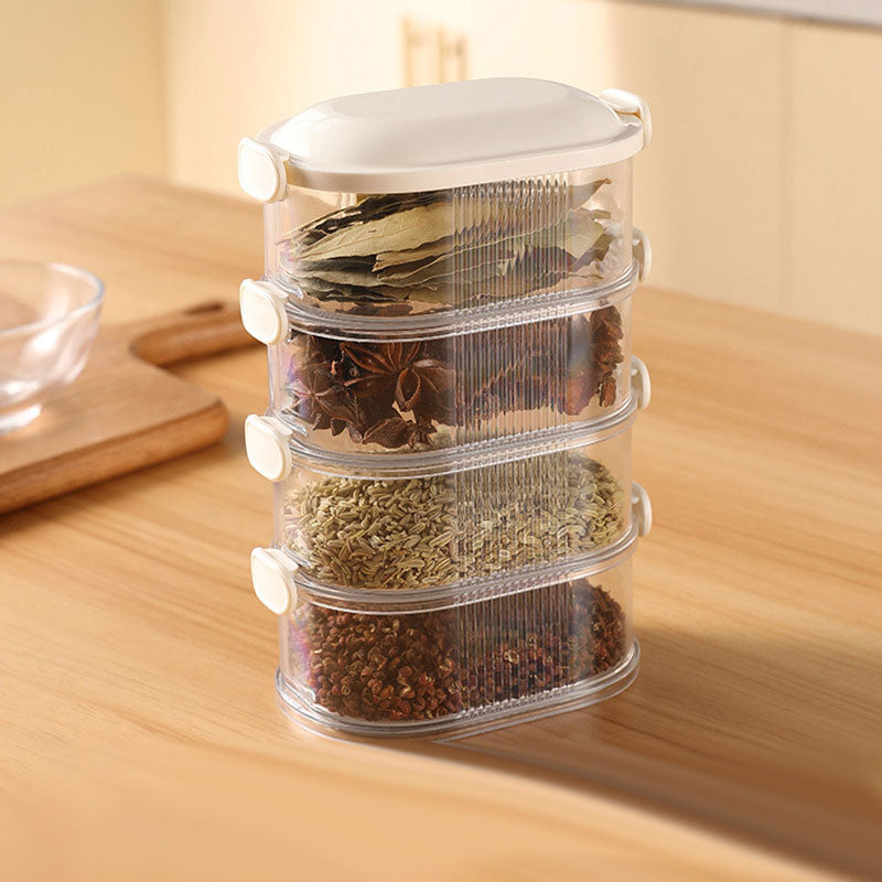 Multilayer Seasoning Storage Box