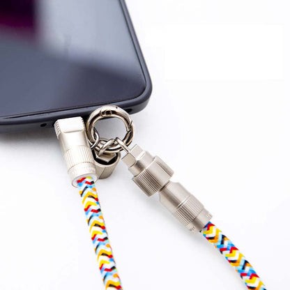 ⚡2-in-1 Phone Lanyard Charging Cable