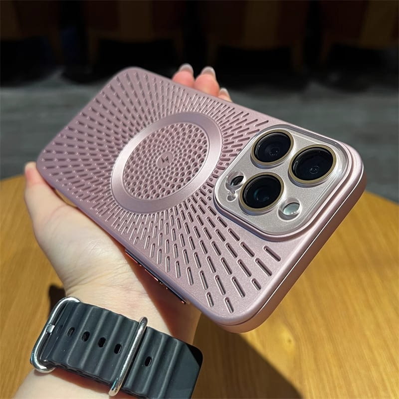 Breathable Cooling Mesh Phone Case for iPhone