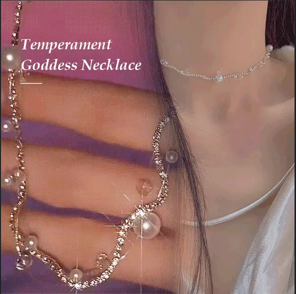 【Flowering Love】Temperament Goddess Necklace