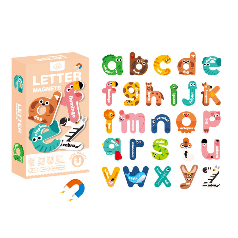 Magnetic Letters And Numbers - Kids Learning Toys