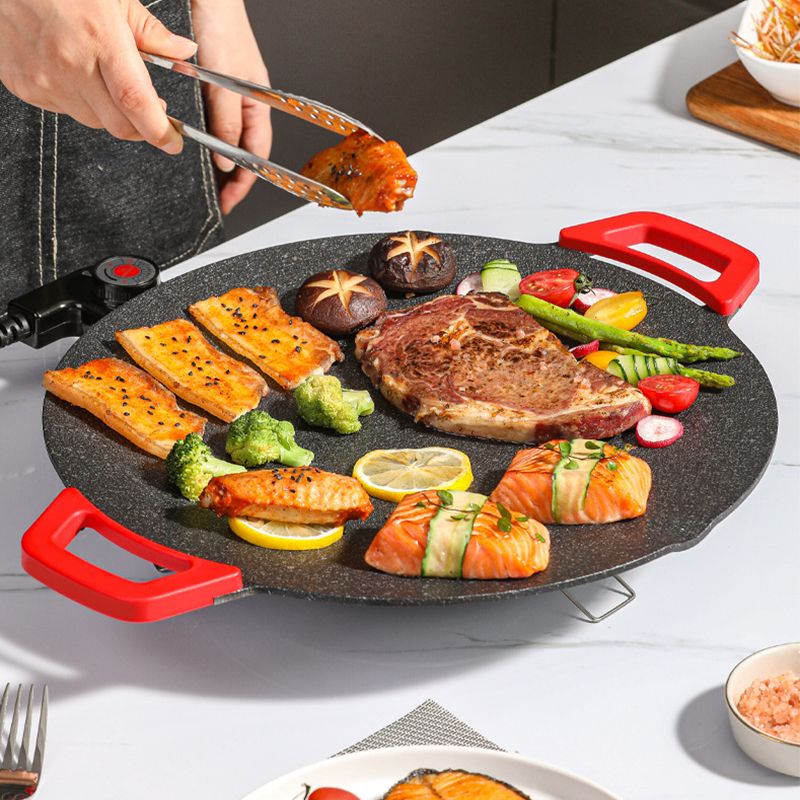 [Quality Life] Non-Stick Electric Indoor Grill Pan