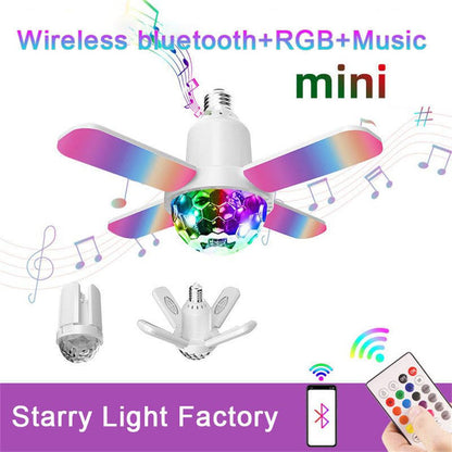 Colored LED Bulb With Sound